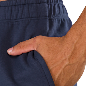 กางเกงวอร์มทรงเทเปอร์ผ้าคอตตอนผสมสำหรับผู้ชาย รุ่น Midnight Depth Vantage  รับผลิตตามแบบ OEM พร้อมสกรีนโลโก้ จำหน่ายจำนวนมาก - Product Image 6