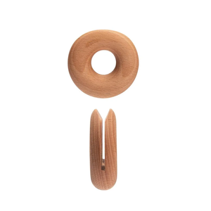 Clips de fermeture pour sachets de café, thé et snacks en bois naturel, écologiques et durables - Product Image 3