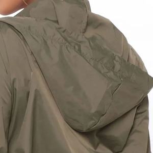 ชุดวอร์มกันลมออกแบบได้ตามต้องการชุดครอปมีฮู้ดแบบมีซิปชุดวิ่งออกกำลังกายระบายอากาศได้สำหรับยิมผู้ใหญ่พิมพ์โลโก้ XXL ฤดูใบไม้ร่วง - Product Image 5