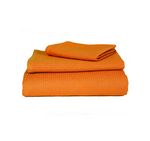 Chiffon de nettoyage de cuisine en coton nid d'abeille, serviettes à vaisselle absorbantes et durables, vente en gros - Product Image 5