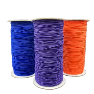 Cordons élastiques tressés 100 % polyester colorés 2-16 mm, haute ténacité, écologiques, durables, pour sacs, vêtements, chaussures, DTM - Product Image 3