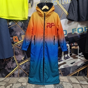 Custom Logo Sherpa Lined Waterproof Long <b>Swimming</b> Pool Sports <b>Coat</b> Full Zip OEM Wholesale - Product Image 1