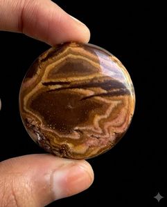 Cabochon de Jaspe Outback de Haute Qualité, 100% Naturel, Coupe Ovale, Pierre Précieuse Libre pour la Fabrication de Bijoux, Vente en Gros, Affection Jaipur - Product Image 3