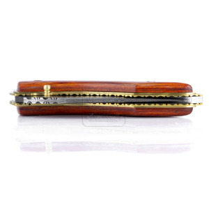 Wholesale Damascus Steel <b>Folding</b> Pocket Knife DD-FK-788 Handmade Rosewood Handle EDC Camping Hiking Outdoor Knife - Product Image 6