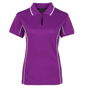 Polo essentiel pour femme, design minimaliste, personnalisation de marque, manches courtes, vente en gros pour acheteurs américains - Product Image 1