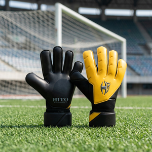 Direct Factory Supplier Custom Logo Goalkeeper Gloves Comfortable Soft Most Selling Custom Design Soccer Goalkeeper Gloves - Product Image 4
