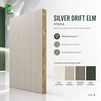 Panneau de bois aggloméré orienté (OSB) mélaminé Jinbase SXT2916 Silver Drift Elm 18 mm E0 1220x2440 mm pour meubles et menuiseries