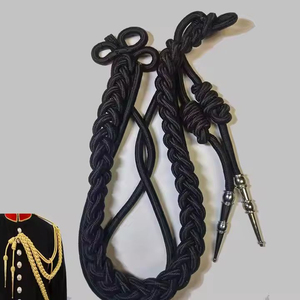 Aiguillette Táctica de Alta Calidad Personalizada, Cordón de Hombro de Uniforme de Calidad Superior para Accesorios de Uniforme Táctico - Product Image 2