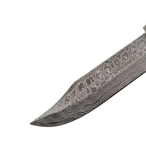 Cuchillos de Caza Personalizados Damascus Tracker, Cuchillo de Supervivencia para Exteriores, Cuchillos de Acero Inoxidable Damascus Tracker para Camping y Actividades al Aire Libre - Product Image 5