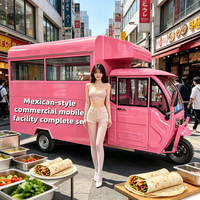 Camion de restauration mobile électrique personnalisable avec congélateur et équipement commercial pour la vente de crèmes glacées
