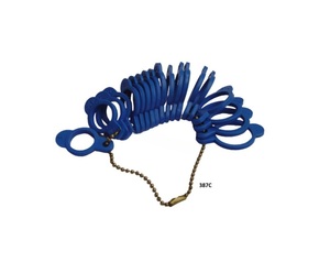 Anillos de plástico de alta calidad, tamaño 19, para la fabricación de joyería, venta al por mayor, precio más bajo, mejor producto para la creación de joyas. - Product Image 1