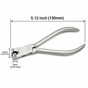 Pince coupante de précision haut de gamme en acier inoxydable INOX pour bijoux ZetomedPro - Product Image 3