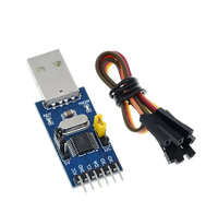 Módulo 2 en 1: USB a I2C, IIC, UART, USB a TTL. Descargador de puerto serie para microcontroladores
