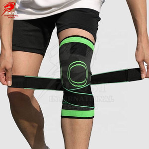 Sangles de genou de haute qualité, support ergonomique, ajustement durable et réglable, tissu respirant pour la performance athlétique et le confort pendant l'entraînement - Product Image 5