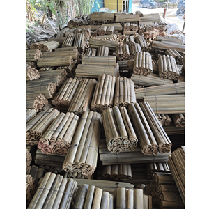 Split Bamboo processed bamboo slats material for weaving mats furniture production and handicraft Vietnam supplier - Product Image 3