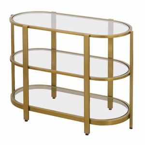 Una combinación de vidrio y metal con un efecto radiante transforma cualquier espacio de vida moderno en este espacioso y contemporáneo. - Product Image 2