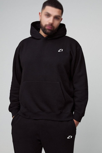 Conjunto Deportivo Oversize para Hombre, Sudadera de Algodón Grueso, Pantalones Deportivos de Pierna Ancha con Aberturas Laterales, Proveedor de Logotipos Personalizados - Product Image 3