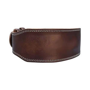 เข็มขัดยกน้ำหนักหนังแท้ปรับระดับได้ พร้อมหัวเข็มขัดเหล็ก ขนาด 10 ซม. รุ่นขายดีที่สุด ช่วยพยุงหลังอย่างสบาย - Product Image 6