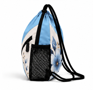 Sac à dos léger et imperméable avec cordon de serrage pour le sport, la gym, les voyages, l'école et les événements – Unisexe, tendance, pour le rangement scolaire - Product Image 4