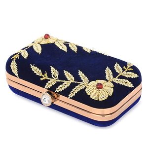 Sac à main en soie brodée de haute qualité, fait main, élégant, pour femmes, pour mariage, fête, festival et occasions décontractées - Product Image 3