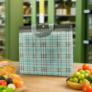 Bolsa de compras de comestibles tejida y no tejida de PP ecológica reutilizable de alta calidad para embalaje de supermercado - Product Image 5