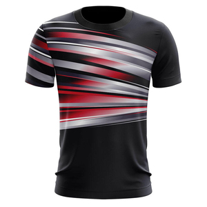 Camiseta de Manga Corta para Hombre, Color Sólido, Tela Jersey, 100% Poliéster, Fabricante, Sublimación - Product Image 3