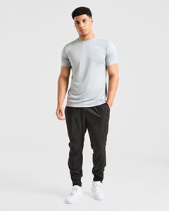 Solid Knitted Cotton Men's Compression <b>T</b>-<b>Shirt</b> Sports Fitness Compression <b>T</b> <b>shirts</b> Unisex Gym Training Workout Athletic Running - Product Image 4