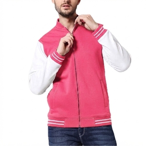 Blouson Bomber Homme Personnalisé Écologique Séchage Rapide Respirant Motif Carreaux Logo Manches Gauche/Droite Style Collège Baseball - Product Image 2