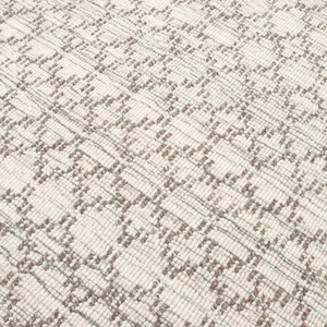 Tapis d'intérieur en laine recyclée et polyester, tissé à la main, de qualité supérieure, géométrique et moelleux, pour salon et chambre à coucher - Product Image 2