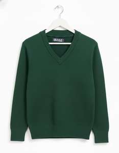 Suéter Escolar para Niños, Manga Larga, Cuello en V, Tejido Suave y Transpirable, Ropa Cómoda para Niños - Product Image 2