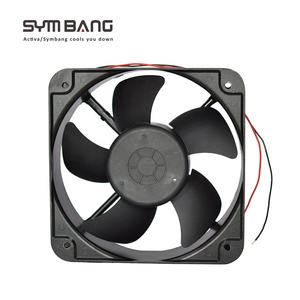 พัดลมระบายความร้อนแบบแกน D20060-TK 12/24/48V ขนาด 200x60 มม. ทนอุณหภูมิสูง พร้อมลูกปืน - Product Image 1