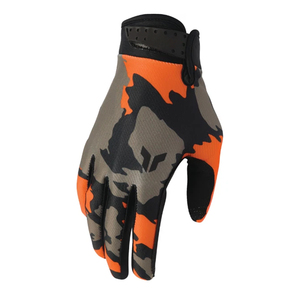 Motocross <b>Gloves</b> Breathable Anti-Slip <b>Touch</b> Screen Polyester Organic Leather Hook Loop Closure Unisex for Bike Motorcycle - Product Image 1