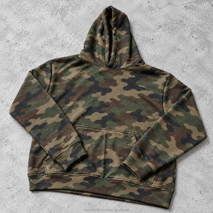 Winter Oversized <b>Hoodie</b> <b>for</b> <b>Men</b> 450 480GSM 100% Cotton Fleece <b>Plain</b> Dyed Boxy Drop Shoulder Thick Warm Kangaroo Pocket Custom - Product Image 2