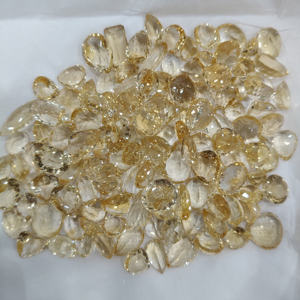 Piedra preciosa de citrino amarillo de alta calidad, piedra preciosa suelta facetada Natural, fabricante indio a granel, pedido de proveedor en línea hecho a mano - Product Image 3