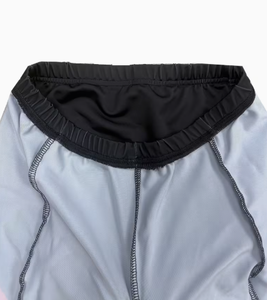 Tenue de cyclisme pour homme à manches courtes avec haut court et short à bretelles, y compris rembourrage - Product Image 2