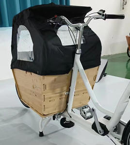 Vélo cargo électrique à moteur arrière pour livraison et transport familial (bébé) - Offre spéciale - Product Image 4
