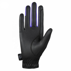 Custom Logo Equestrian Horse Riding Gloves Best Quality Multi-function <b>Full</b> Finger Design Anti <b>Slip</b> Riding Gloves For Unisex - Product Image 2
