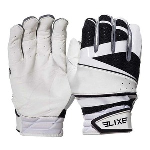 Guantes de Bateo de Béisbol/Sóftbol ELIXE SPORTS, Último Modelo, para Hombre y Mujer, Duraderos, Transpirables, de Cuero, con Cierre de Velcro, para Entrenamiento - Product Image 2