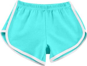 Shorts Deportivos Casuales de Secado Rápido, Ecológicos, con Logotipo Personalizado, para Mujer, de Poliéster/Algodón Transpirable de 260G, para Entrenamiento Deportivo de Verano - Product Image 2
