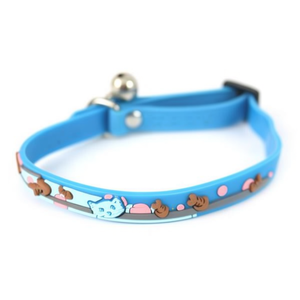 Collar para Gatos Yommy de 30cm Azul con Campana - Product Image 2