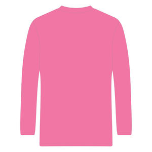 เสื้อยืดแขนยาวสีชมพูสำหรับนักศึกษา HBCU ผ้าฝ้าย 100% ปักลายเชนิลล์ ลายกรีกโซโรริตี้ Divine Nine แฟชั่นเสื้อยืดสไตล์นักศึกษา - Product Image 3