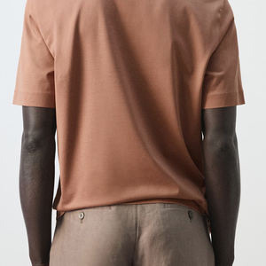 Camiseta de algodón para hombre, diseño básico de cuello redondo, alta calidad, precio de fábrica para compras al por mayor 2026 - Product Image 6