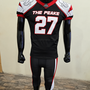 Bulk Women's American Football Uniform Set Personalized Performance Jersey <b>Pants</b> Breathable <b>Spandex</b>/Polyester Elastic Waist Team - Product Image 6