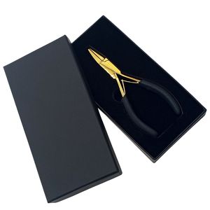 Caja de Alicates Profesionales Duraderos y Reutilizables de Acero Inoxidable para Extensiones de Cabello, Herramienta de Eliminación de Micro Anillos, Cortador de Queratina - Product Image 1