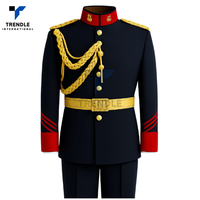 Dernière Nouveauté : Uniforme de Garde Cérémoniel Décoratif pour Hommes, Style Veste, Service OEM Personnalisé, Marque Personnalisée, en Polyester Gabardine