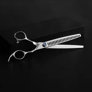 Hair Scissors 6'' 6.5" JP Steel Hair Cutting Scissors Thinning <b>Shears</b> Hairdressing Scissors Black Screw - Product Image 4