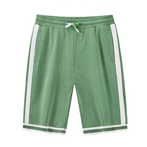 Conjunto Deportivo y de Fitness para Hombre, Transpirable, para Verano, de Color Sólido, con Logotipo Personalizado, Camisetas y Pantalones Cortos - Product Image 4