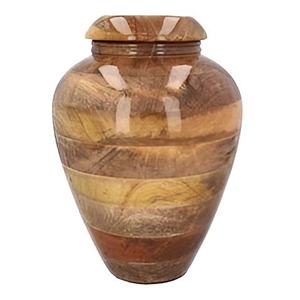 Jarrón de Mesa de Madera Ecológico Hecho a Mano, Moderno, con Capacidad para 200 Libras, Madera Natural Pulida, Forma Rectangular, Acabado Brillante, Decoración Floral para el Hogar - Product Image 4