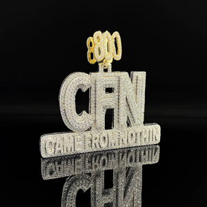 Colgante de aleación de Hip Hop cristiano con diamantes de imitación estilo urbano Royal Prestige - Product Image 1