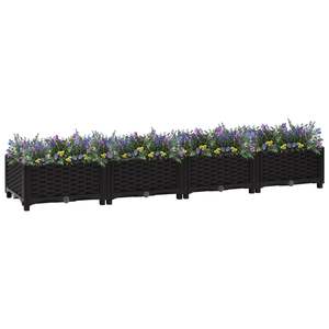 Jardinières surélevées en polypropylène 63"x15.7"x9.1" - Product Image 1